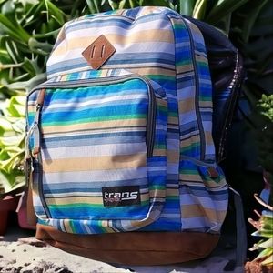 TransJanSport 18" Dakoda Backpack, Variegated Gray